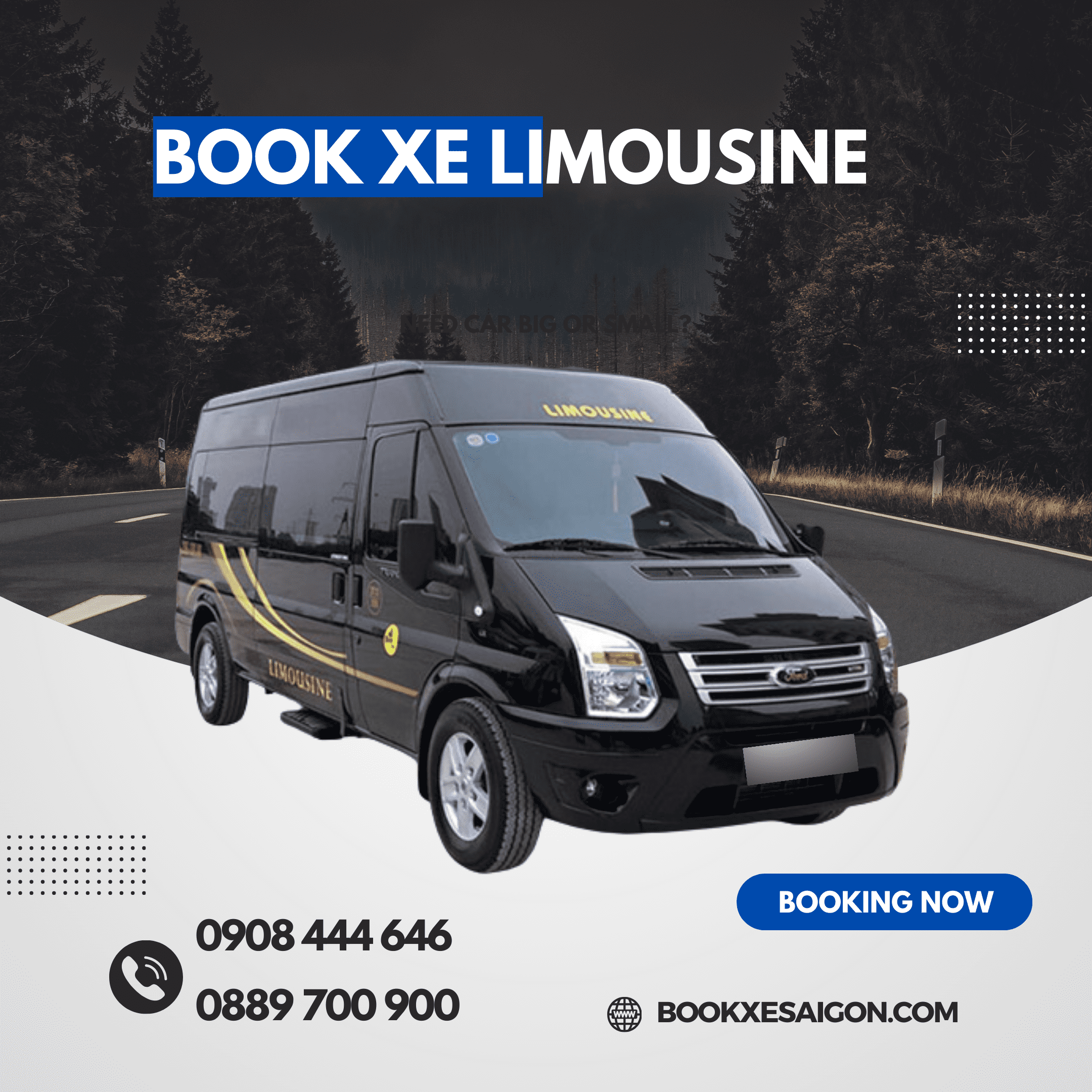 BOOK XE DU LỊCH LIMOUSINE